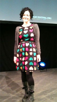 Susie at Hay Festival