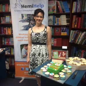 Susie at the Hemihelp stand