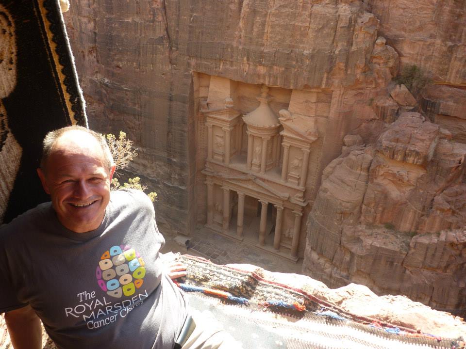 Ian Rice at Petra